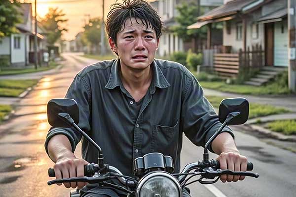 骑电动车一吹风眼睛就流泪